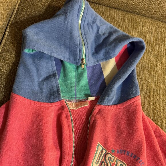 Vintage US Boys For Girls Zip Up Hoodie - Picture 2 of 7